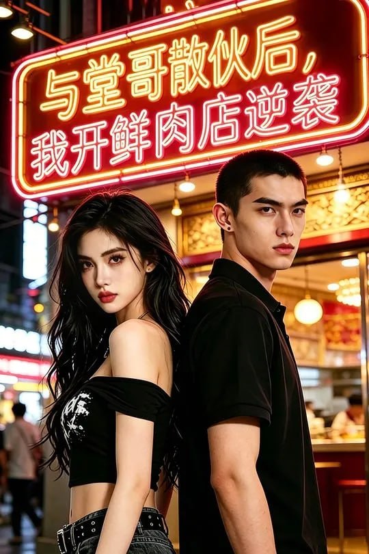 与堂哥散伙后我开鲜肉店逆袭-动漫合集海报