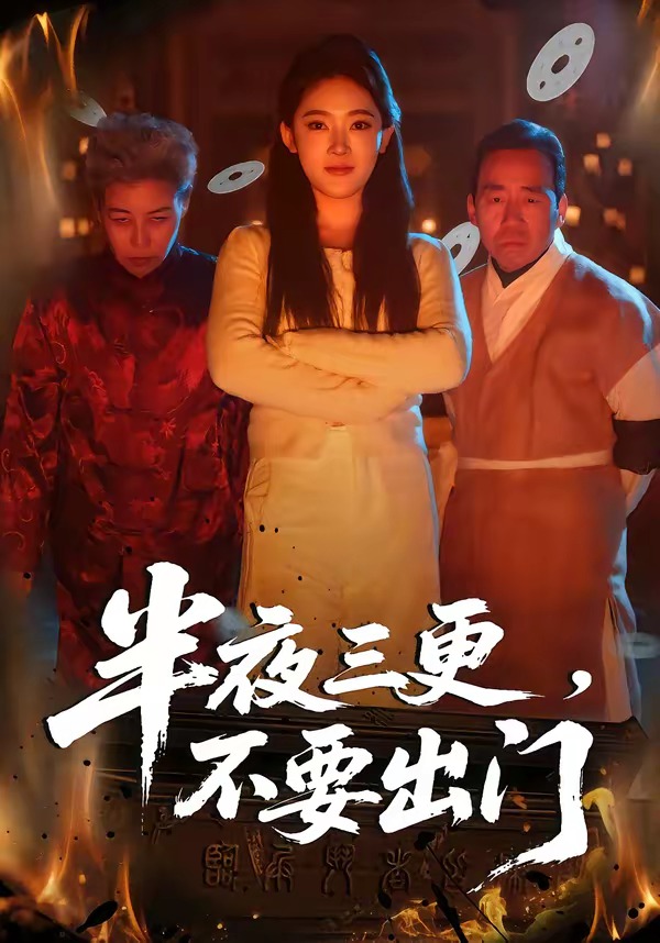 半夜三更不要出门-现代悬疑海报