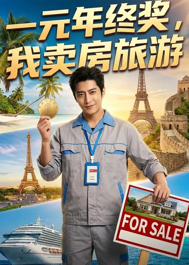一元年终奖我卖房旅游-动漫合集海报