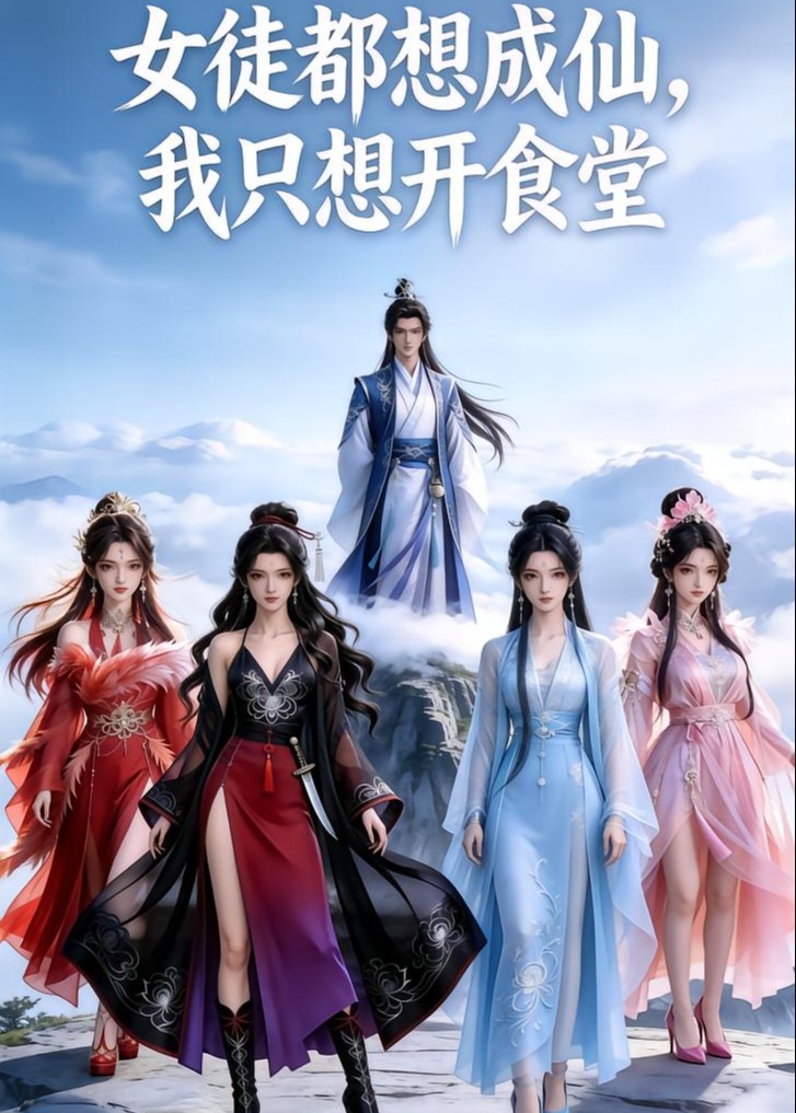 女徒都想成仙我只想开食堂-动漫合集海报