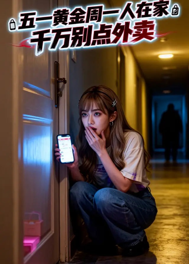 五一黄金周一人在家千万别点外卖-动漫合集