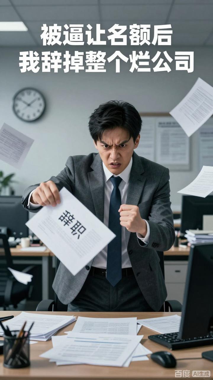 被逼让名额后我辞掉整个烂公司-动漫合集海报