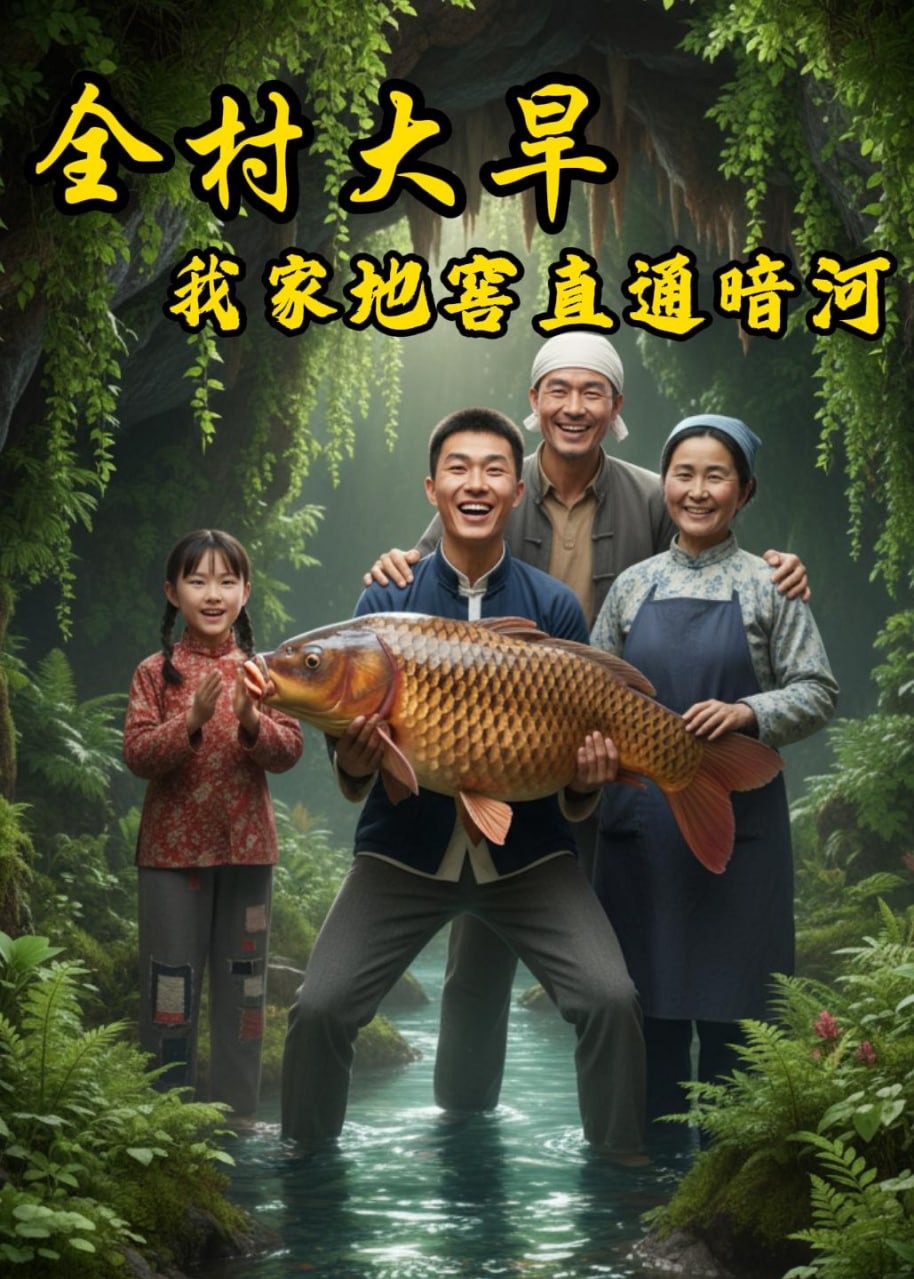 全村大旱我家地窖直通暗河-动漫合集海报