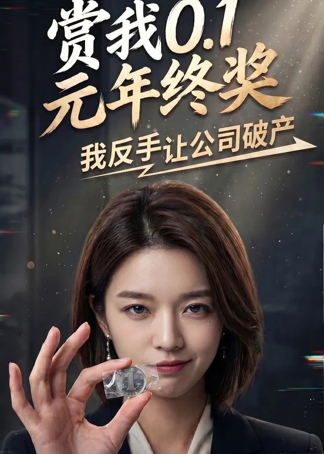 赏我0.1元年终奖我反手让公司破产-动漫合集海报