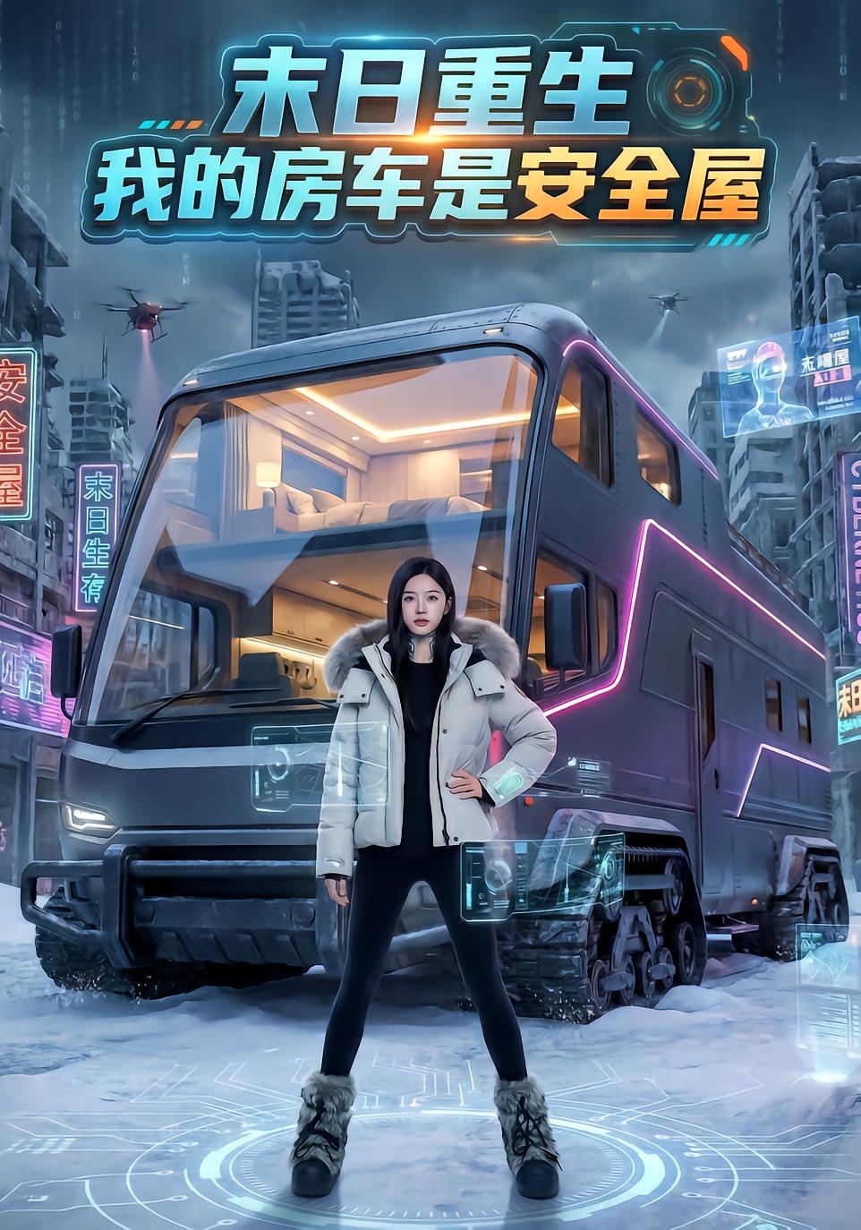 末日重生我的房车是安全屋-动漫合集海报