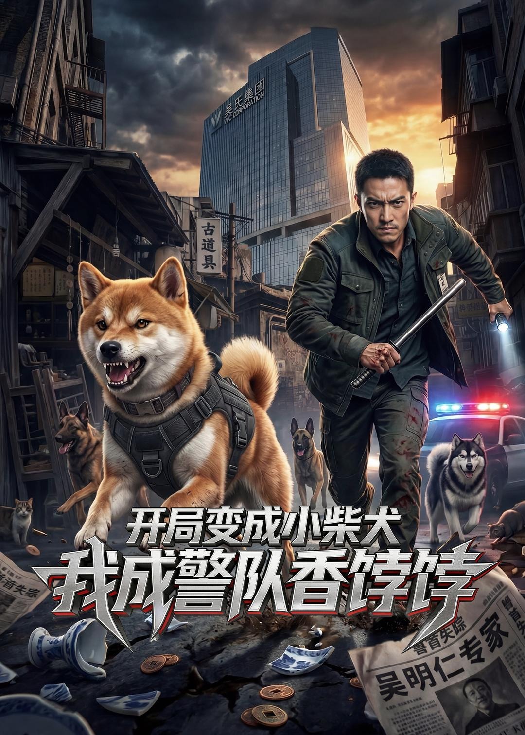 开局变成小柴犬我成警队香饽饽-动漫合集海报