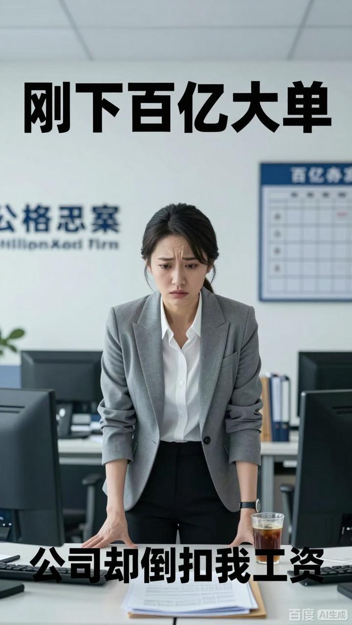 刚拿下百亿大单公司倒扣我工资-动漫合集海报