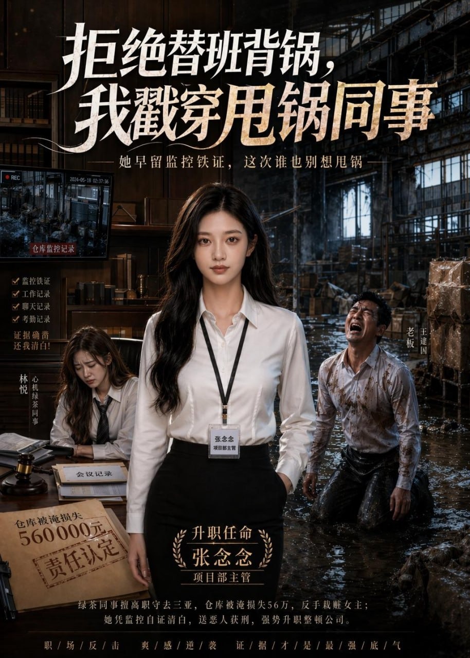 拒绝替班背锅我戳穿甩锅同事-动漫合集海报