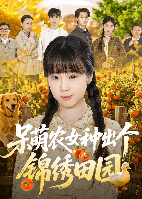 呆萌农女种出个锦绣田园-女性成长海报