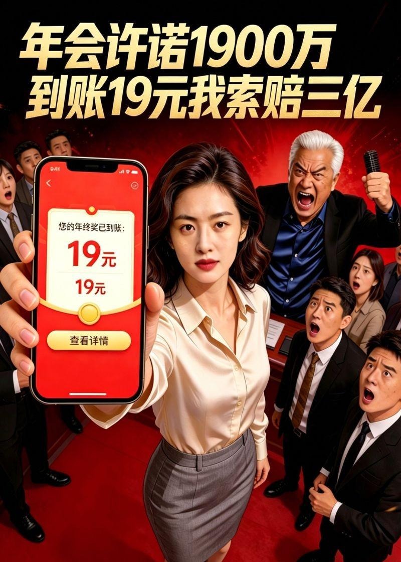 年会许诺1900万到账19元我索赔三亿-动漫合集海报