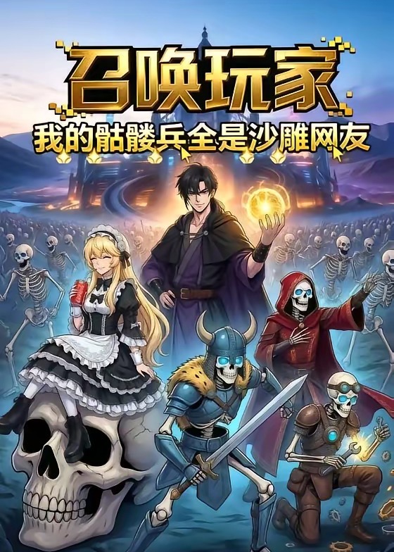 召唤玩家我的骷髅兵全是沙雕网友-动漫合集
