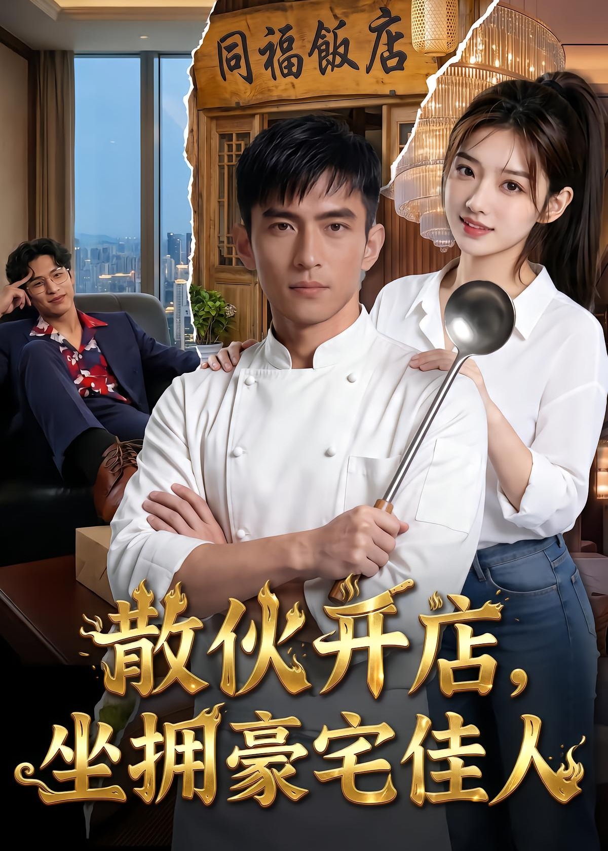 散伙开店坐拥豪宅佳人-动漫合集
