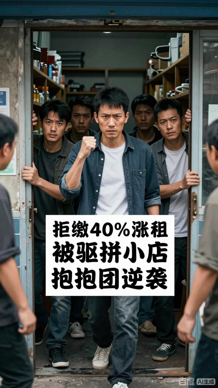 拒缴40%涨租被驱赶小店抱团逆袭-动漫合集