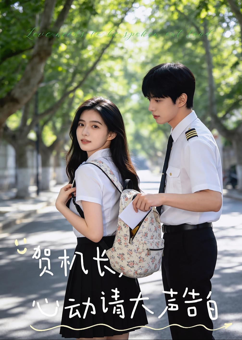 贺机长心动请大声告白-动漫合集