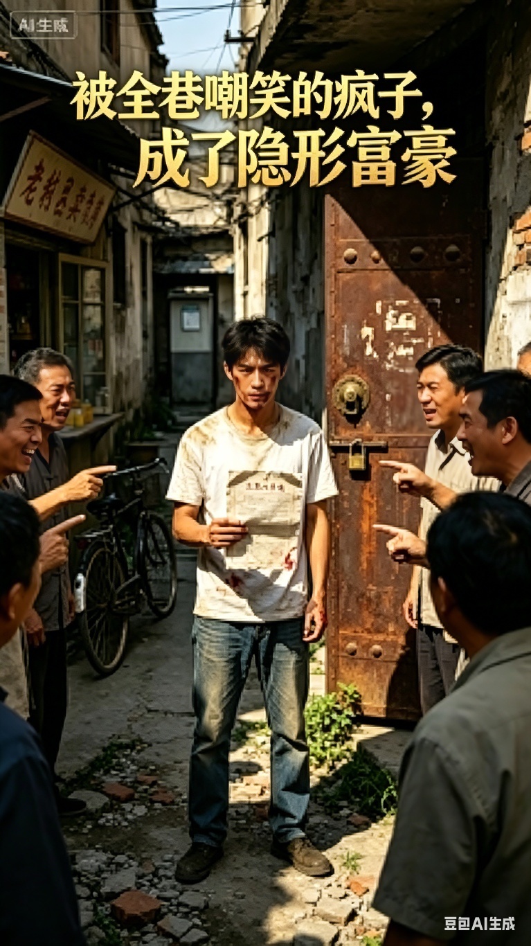 被全巷嘲笑的疯子成了隐形富豪-动漫合集海报