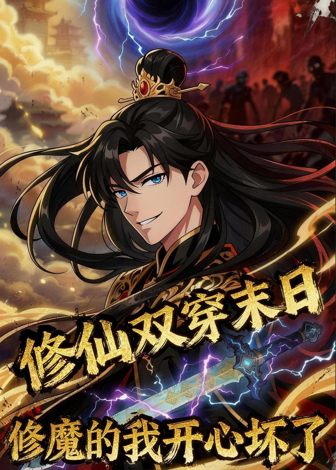 修仙双穿末日修魔的我开心坏了-动漫合集海报