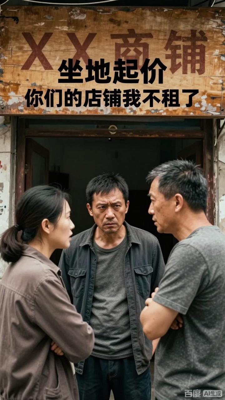 坐地起价你们的店铺我不租了-动漫合集海报