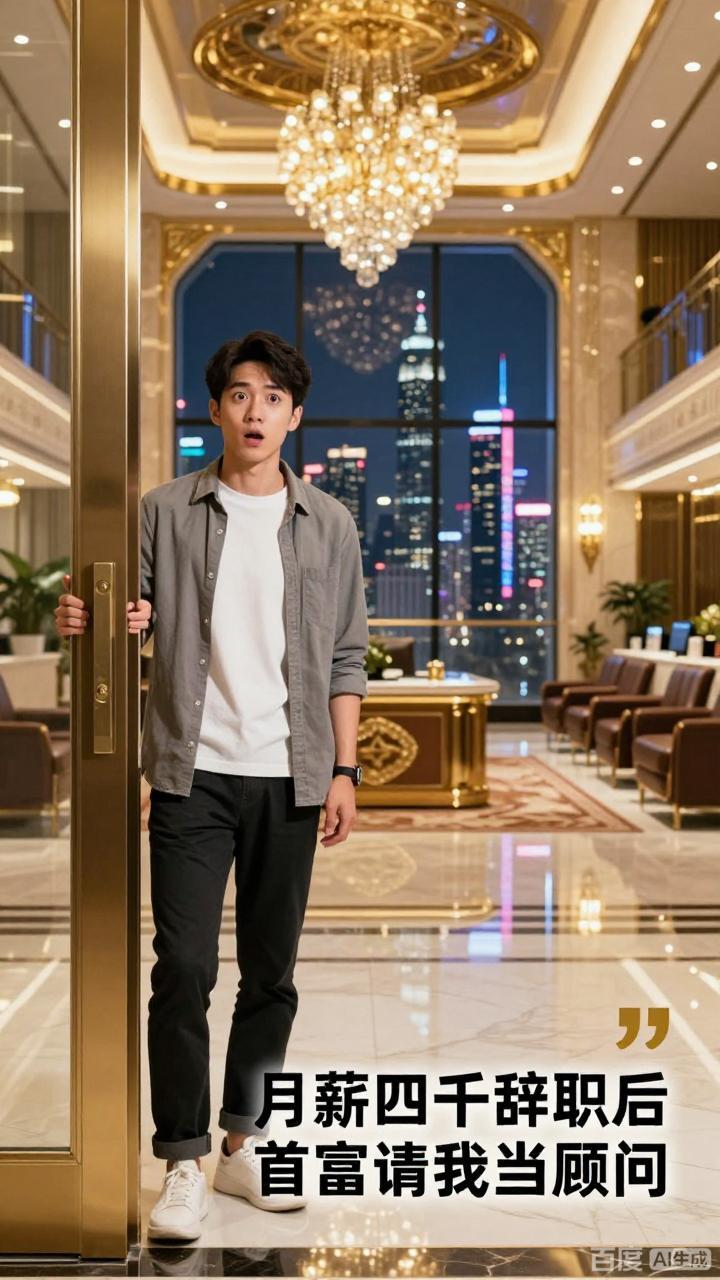 月薪四千辞职后首富请我当顾问-动漫合集海报