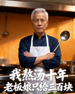我熬汤十年老板娘只给三百块-动漫合集