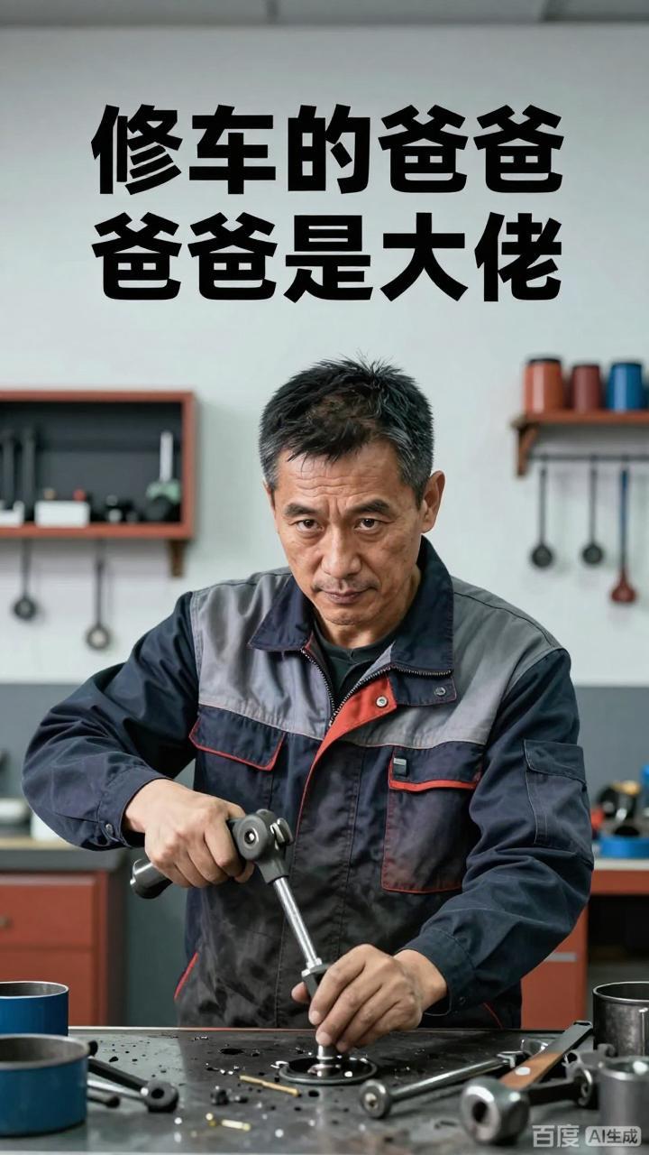 修车的爸爸是大佬-现代都市海报