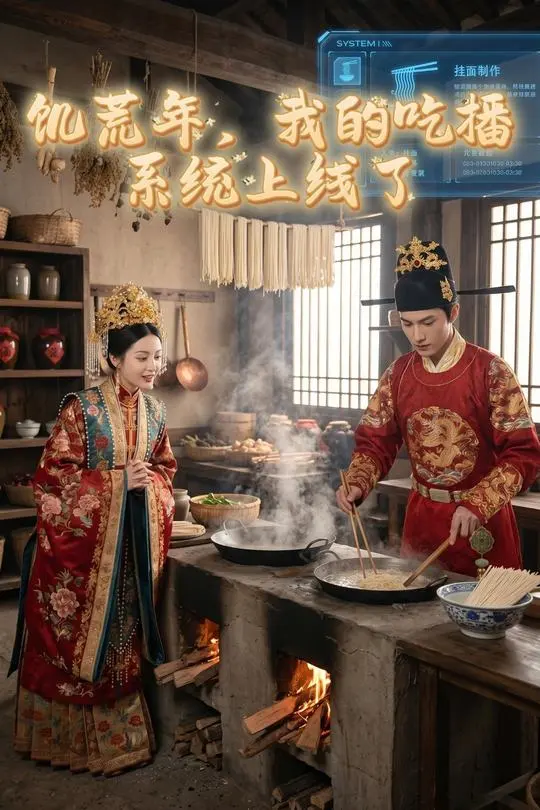 饥荒年我的吃播系统上线了-动漫合集海报