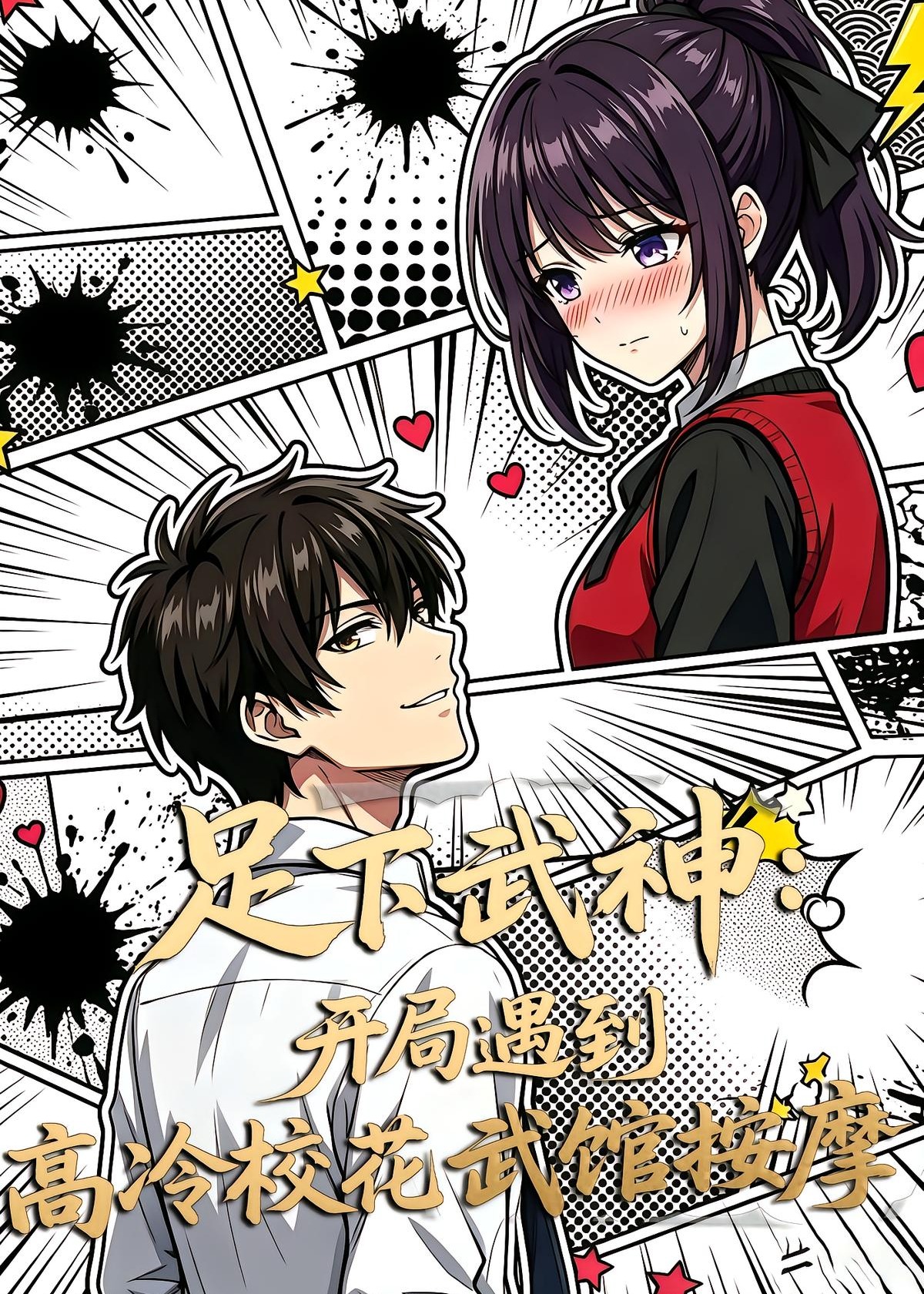 足下武神开局遇到高冷校花武馆按摩-动漫合集海报