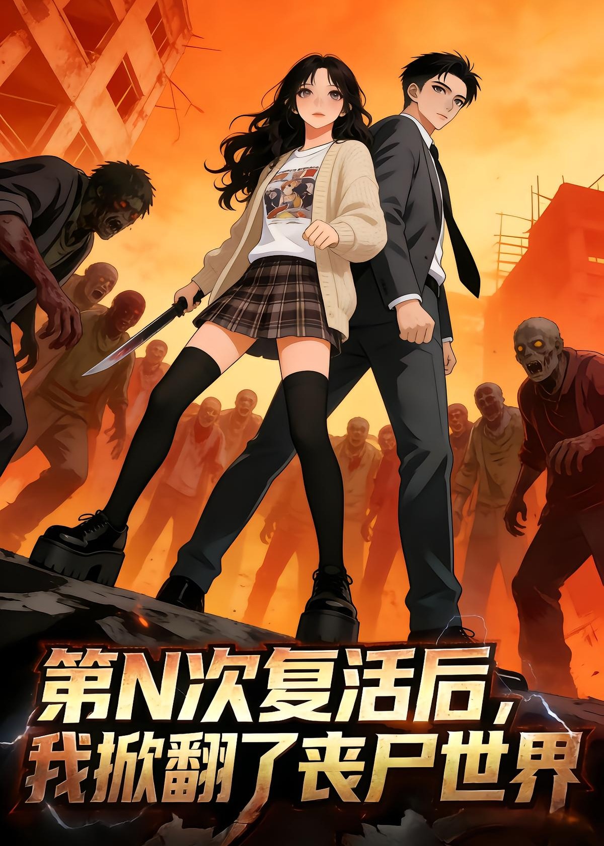 第N次复活后我掀翻了丧尸世界-动漫合集海报