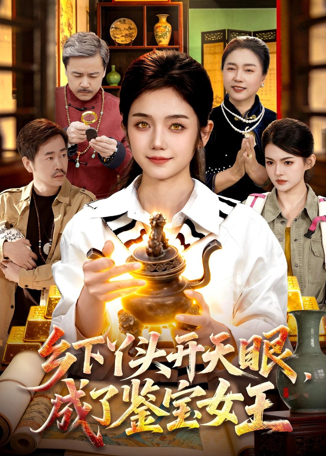 乡下丫头开天眼成了鉴宝女王-奇幻萌宝海报