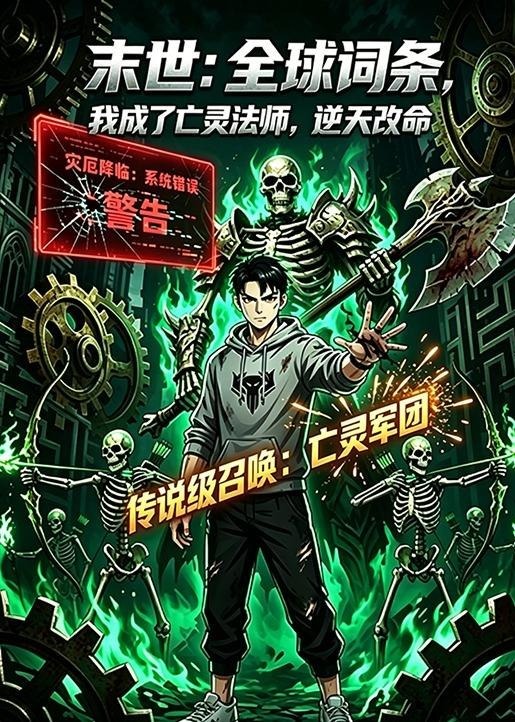 末世全球词条我成了亡灵法师逆天改命-动漫合集海报