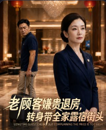 老顾客嫌贵退房转身带全家露宿街头-动漫合集