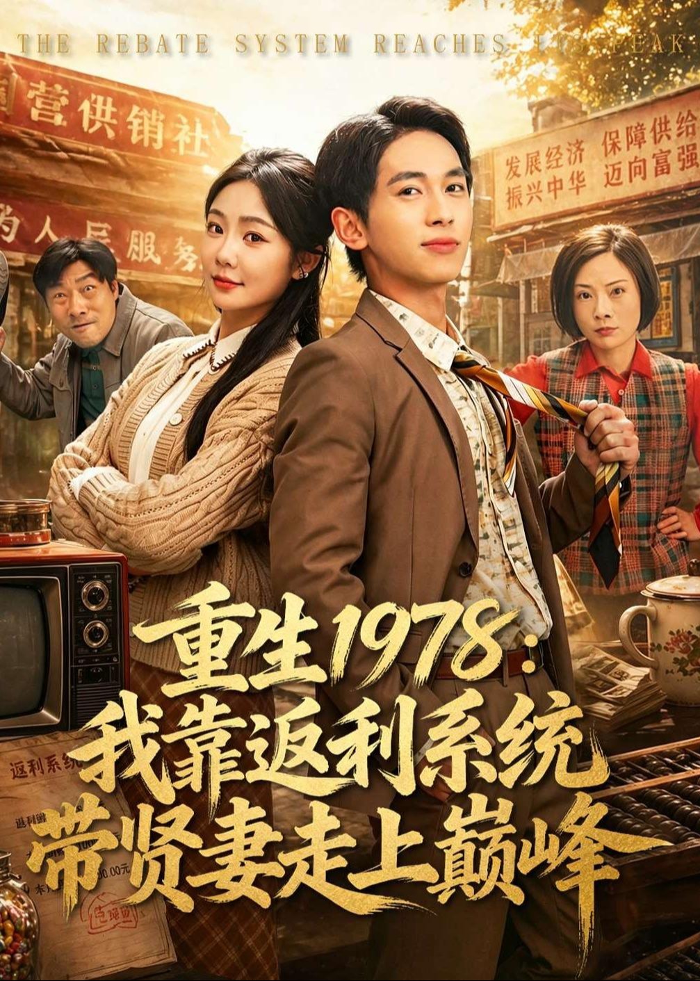 重生1978我靠返利系统带贤妻走上巅峰-重生穿越海报
