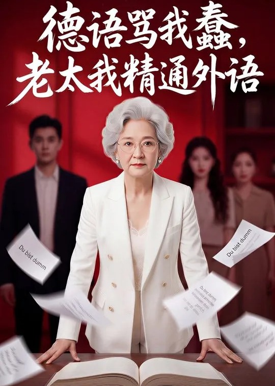 德语骂我蠢老太我精通外语-动漫合集海报