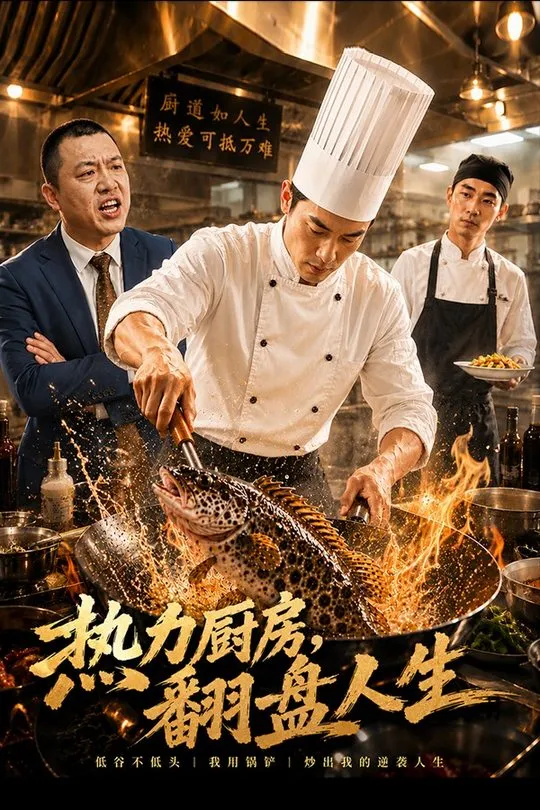 热力厨房翻盘人生-动漫合集海报