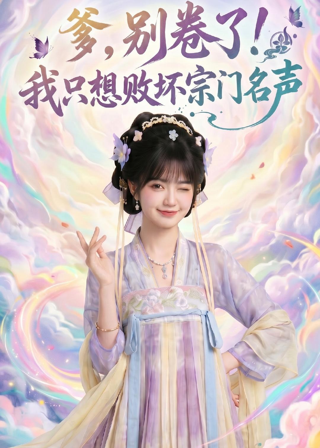 爹别卷了我只想败坏宗门名声-奇幻脑洞海报