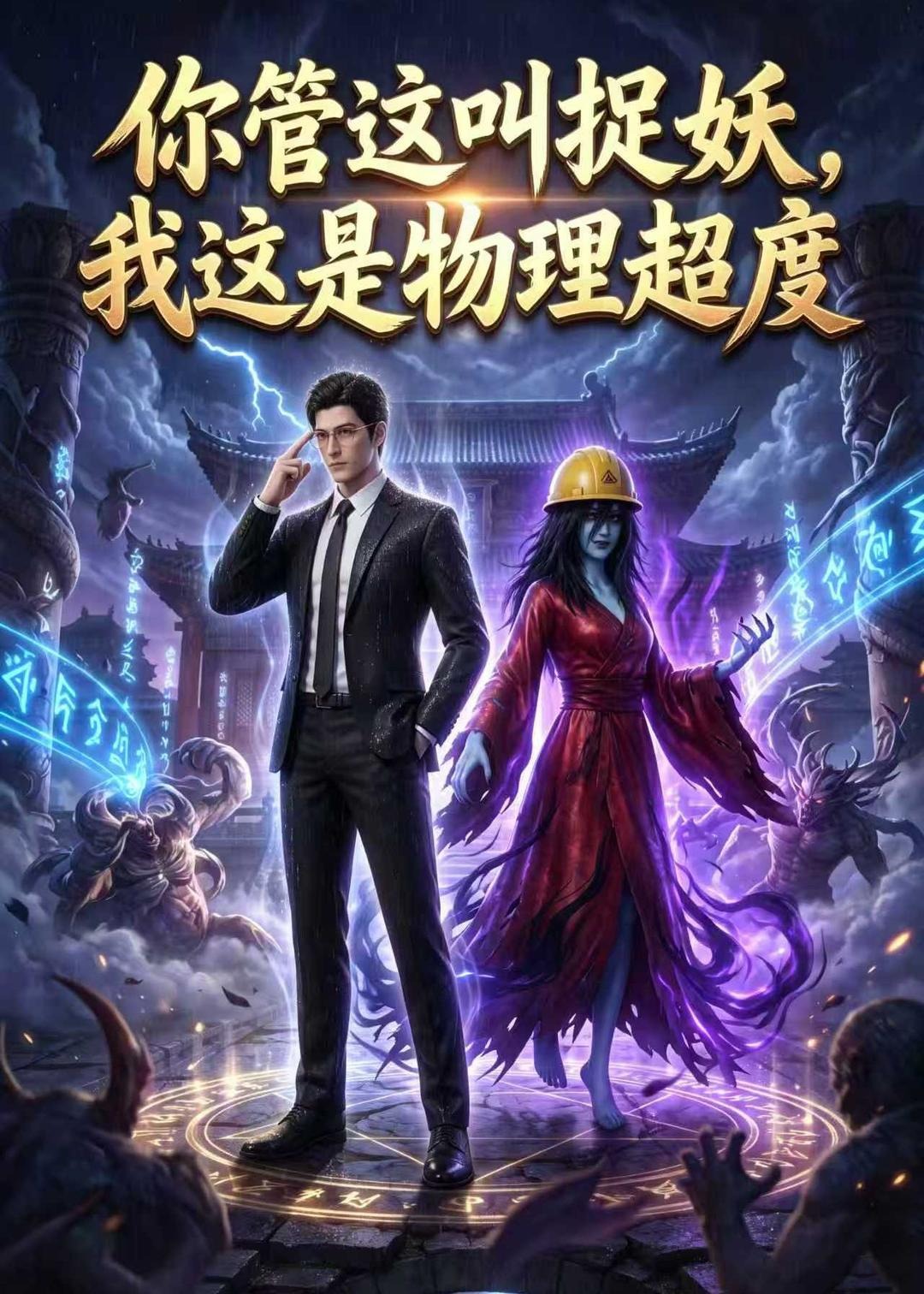 你管这叫捉妖我这是物理超度-动漫合集海报