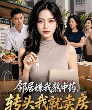 邻居嫌我熬中药转头我就卖房-动漫合集海报
