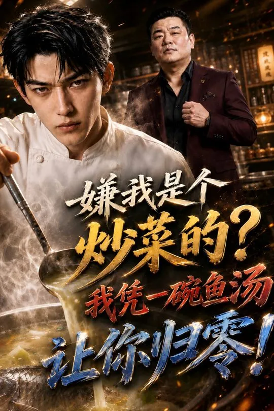 嫌我是个炒菜的我凭一碗鱼汤让你归零-动漫合集海报