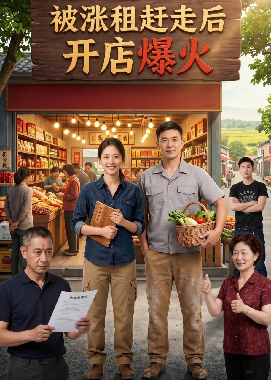 被涨租赶走后开店爆火-动漫合集海报
