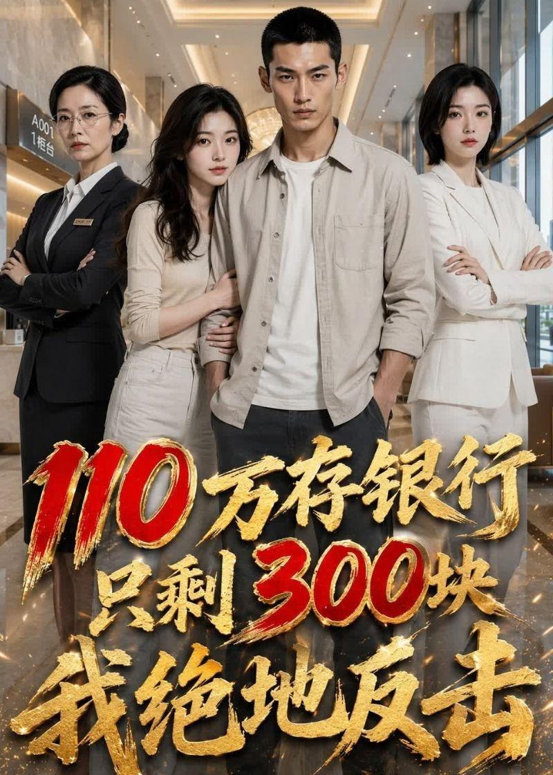 110万存银行只剩300块我绝地反击-动漫合集海报