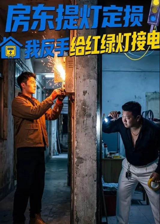 房东提灯定损我反手给红绿灯接电-动漫合集