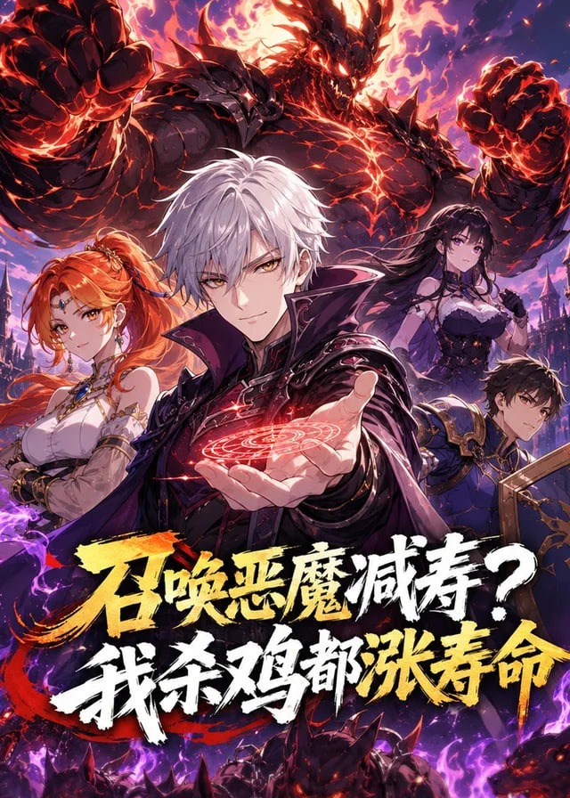 召唤恶魔减寿我杀鸡都涨寿命-动漫合集