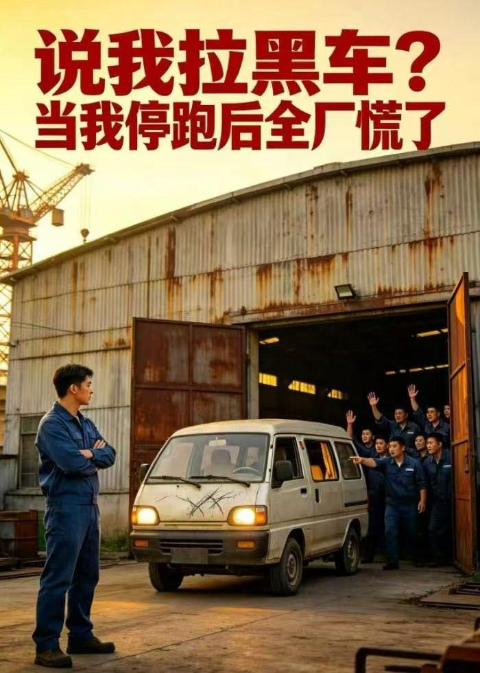 说我拉黑车当我停跑后全厂慌了-动漫合集