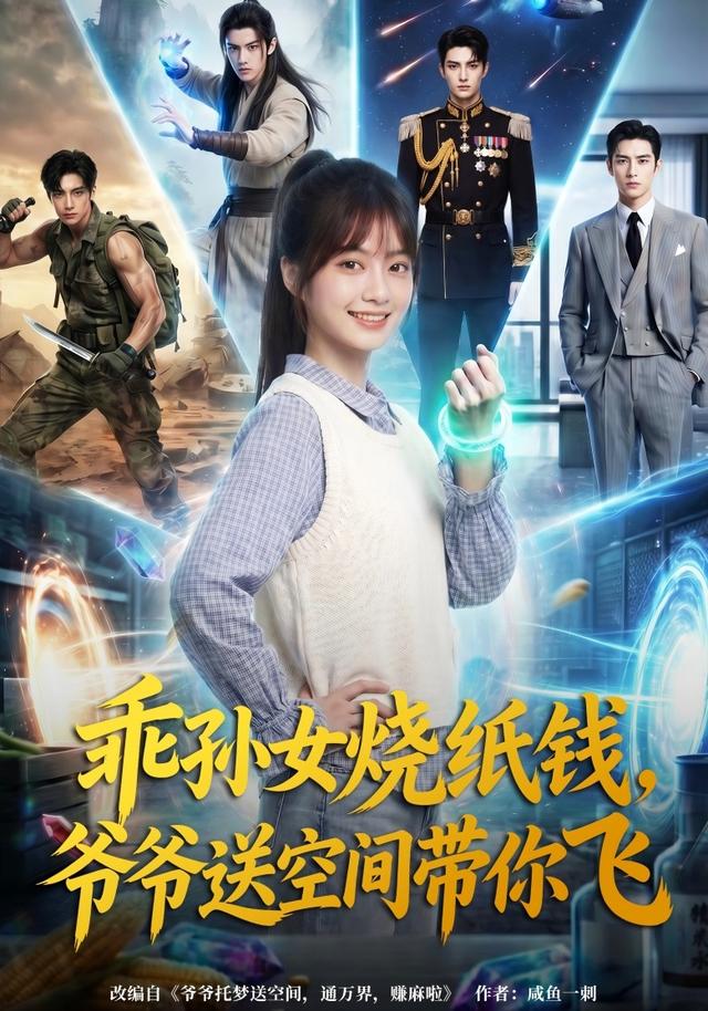 乖孙女烧纸钱爷爷送空间带你飞-动漫合集