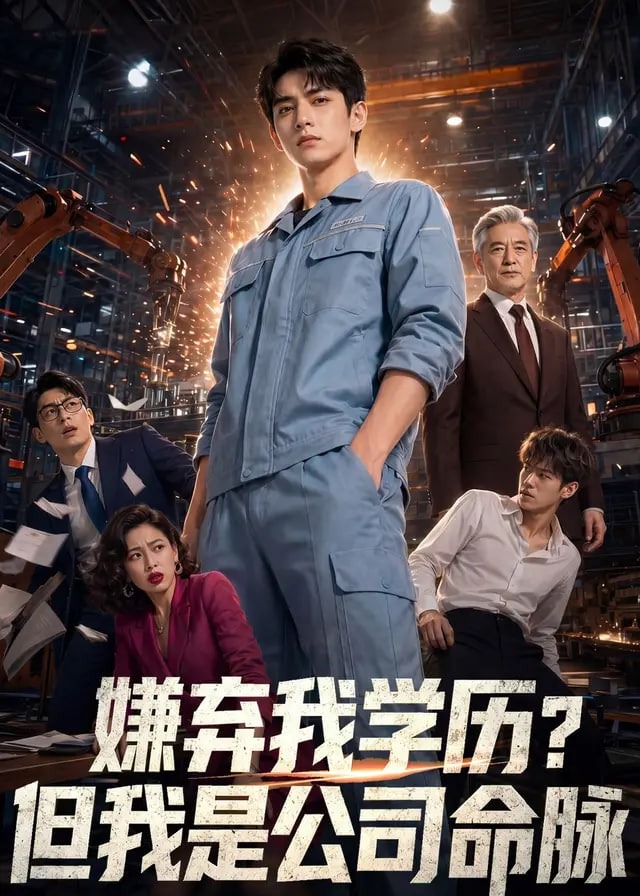 嫌弃我学历但我是公司命脉-动漫合集海报