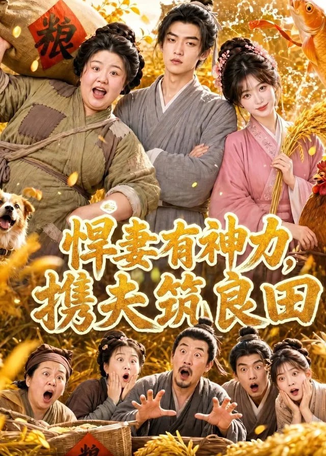 悍妻有神力携夫筑良田-奇幻脑洞海报