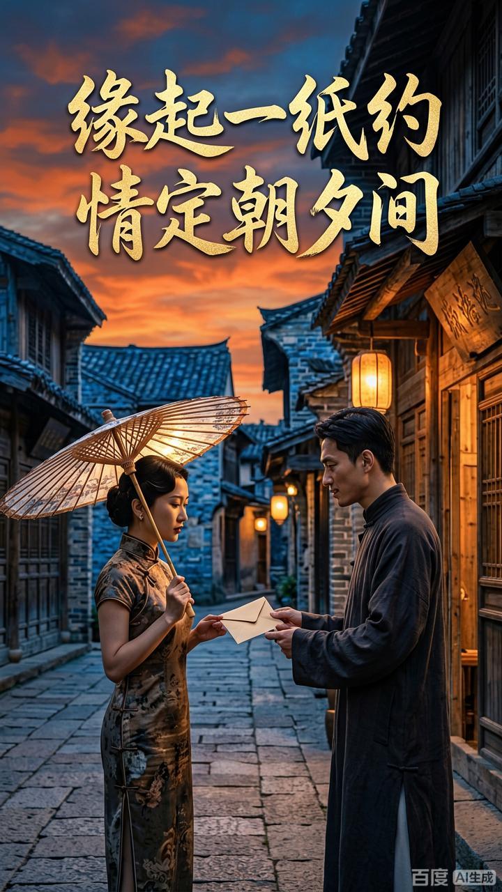 缘起一纸约情定朝夕间-动漫合集