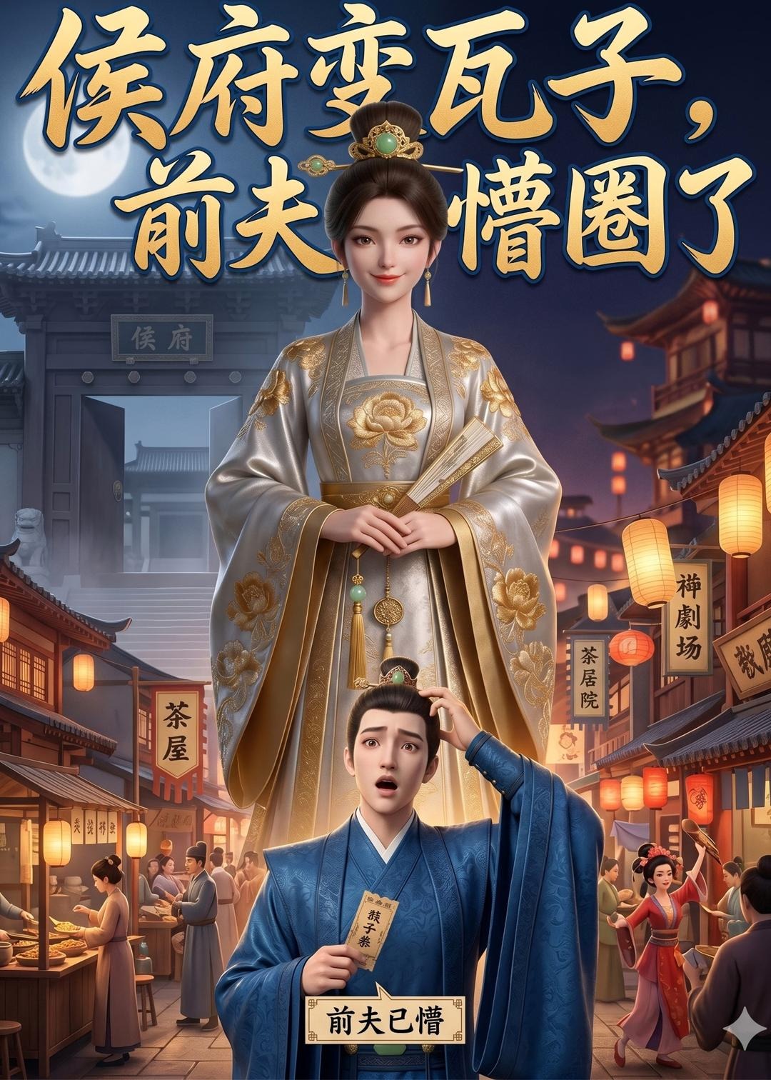 侯府变瓦子前夫懵圈了-动漫合集