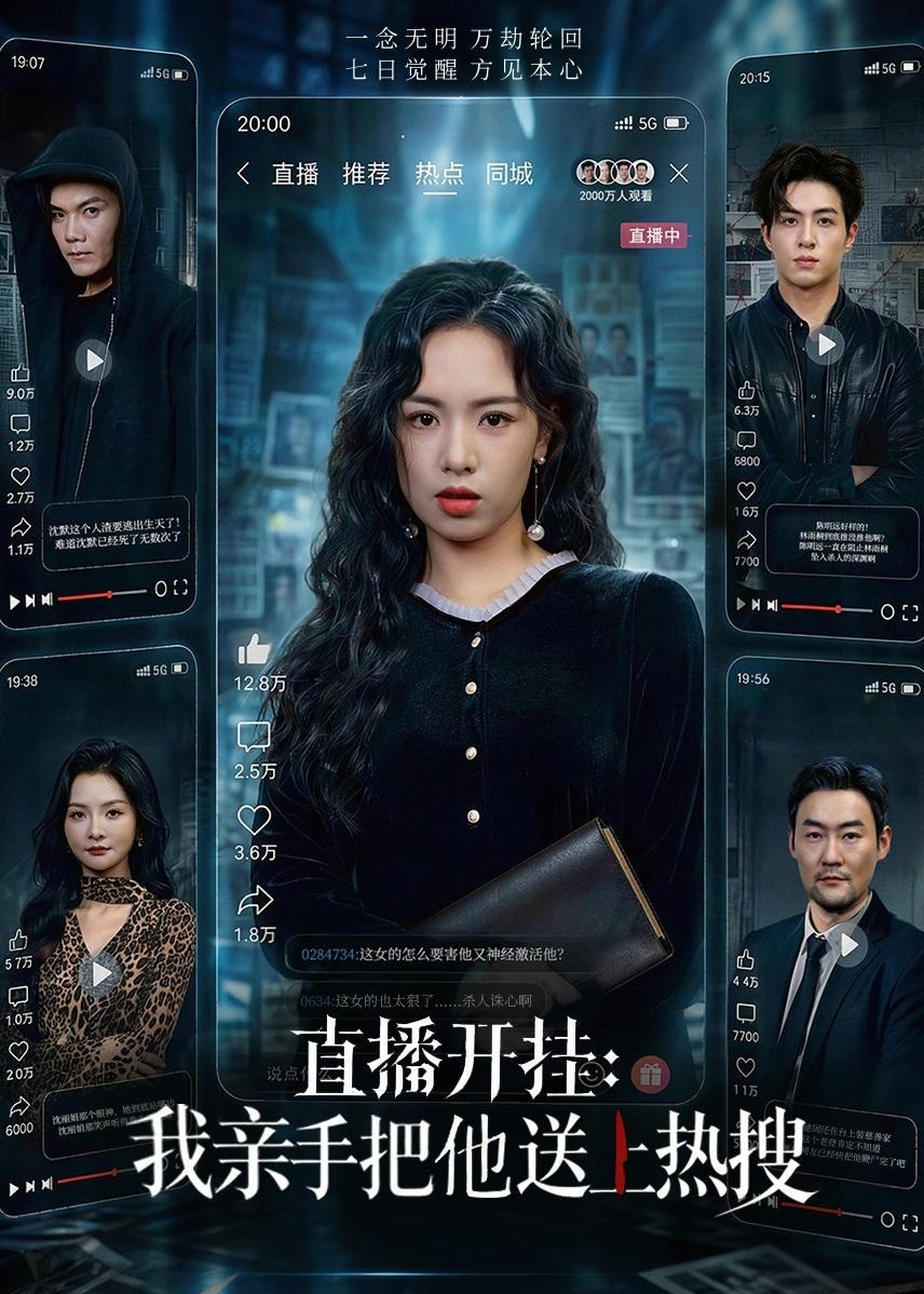 直播开挂我亲手把他送上热搜-都市言情