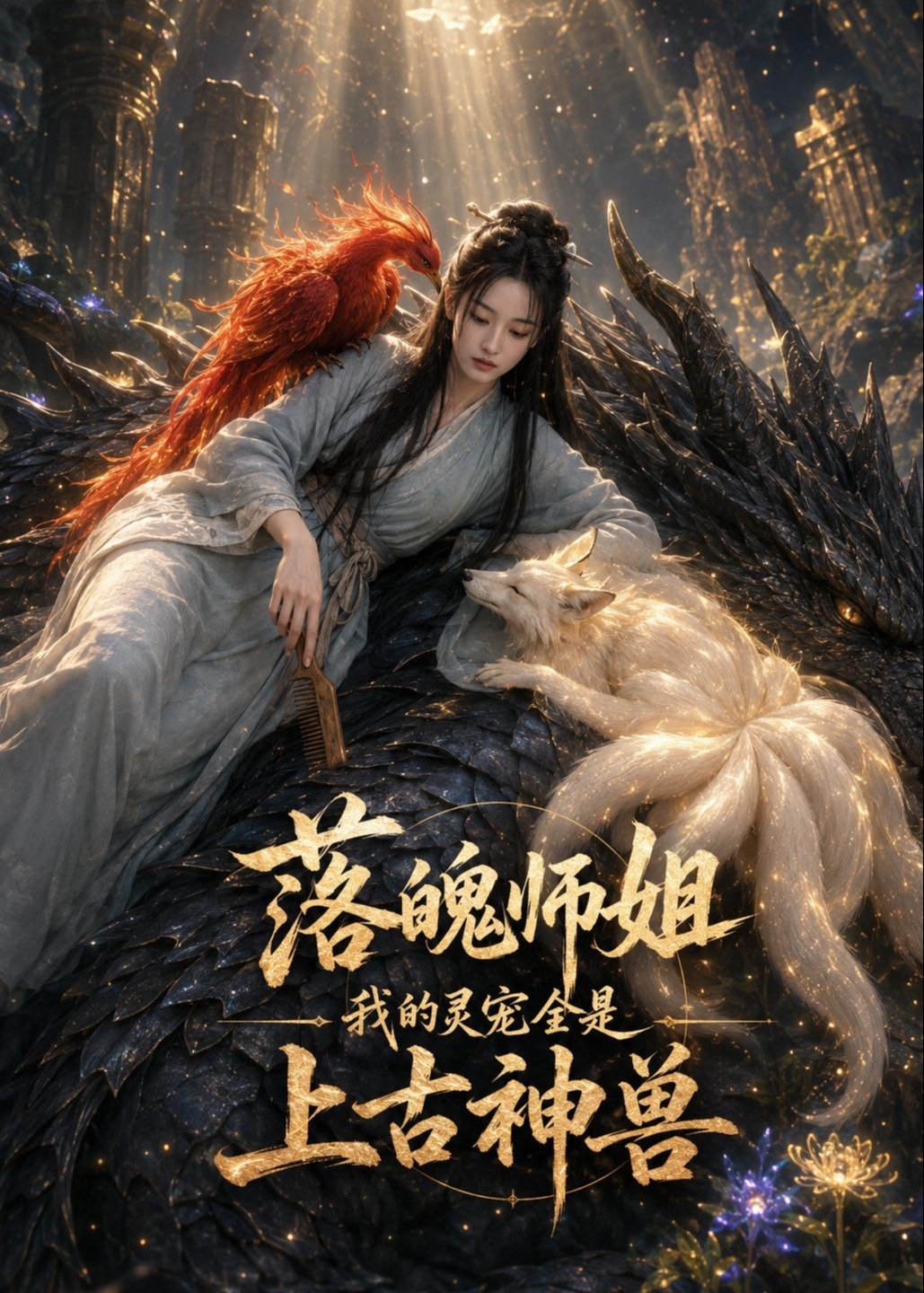 落魄师姐我的灵宠全是上古神兽-动漫合集海报