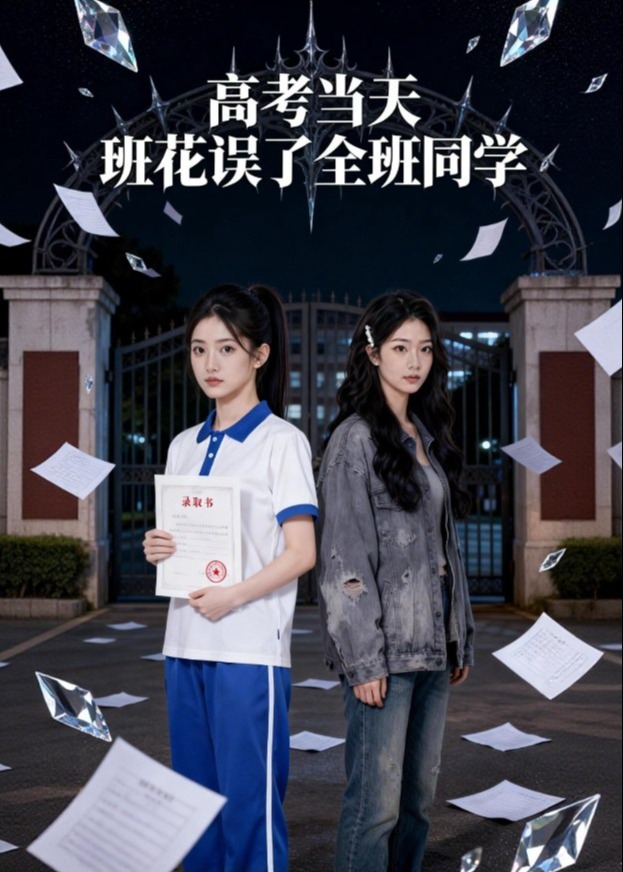 高考当天班花误了全班同学-动漫合集